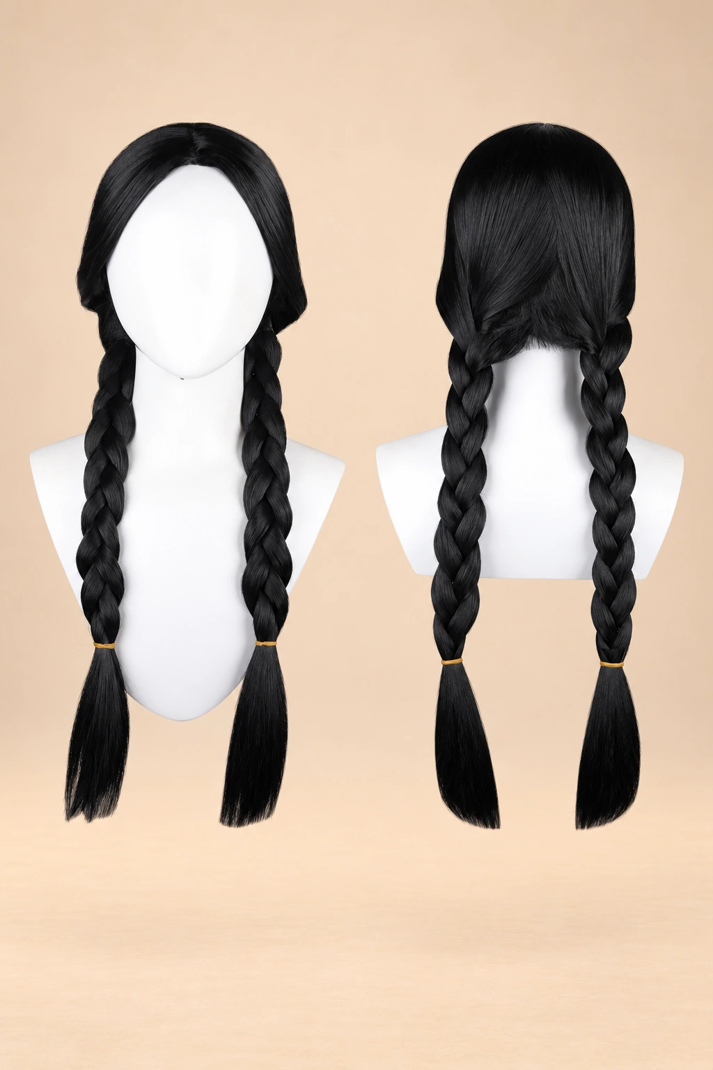 Περούκα Wednesday Addams — Συνολική όψη