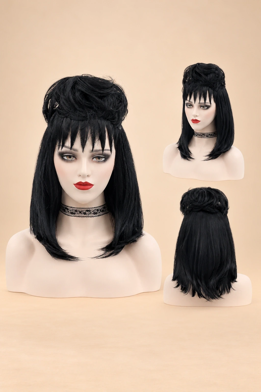 Перу́ка Lydia Deetz — Beetlejuice — Общ изглед